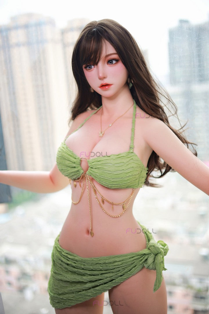J002 ROS: 163cm D-Cup Realistic Silicone Sex Doll-FU Doll