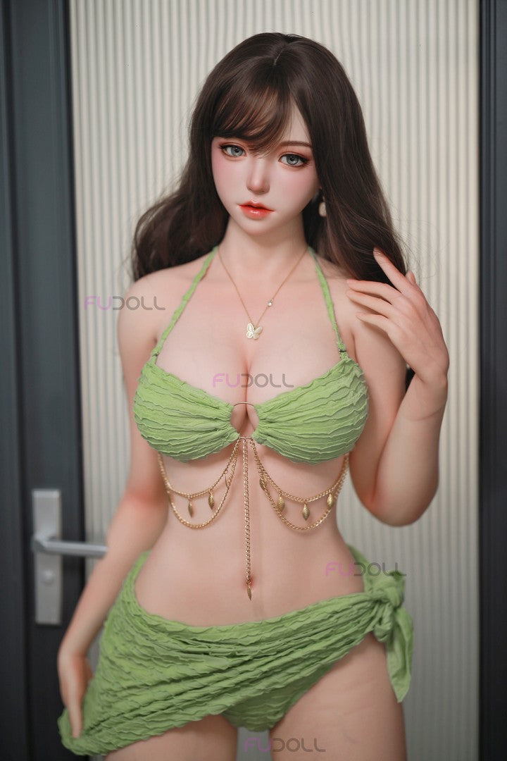 J002 ROS: 163cm D-Cup Realistic Silicone Sex Doll-FU Doll