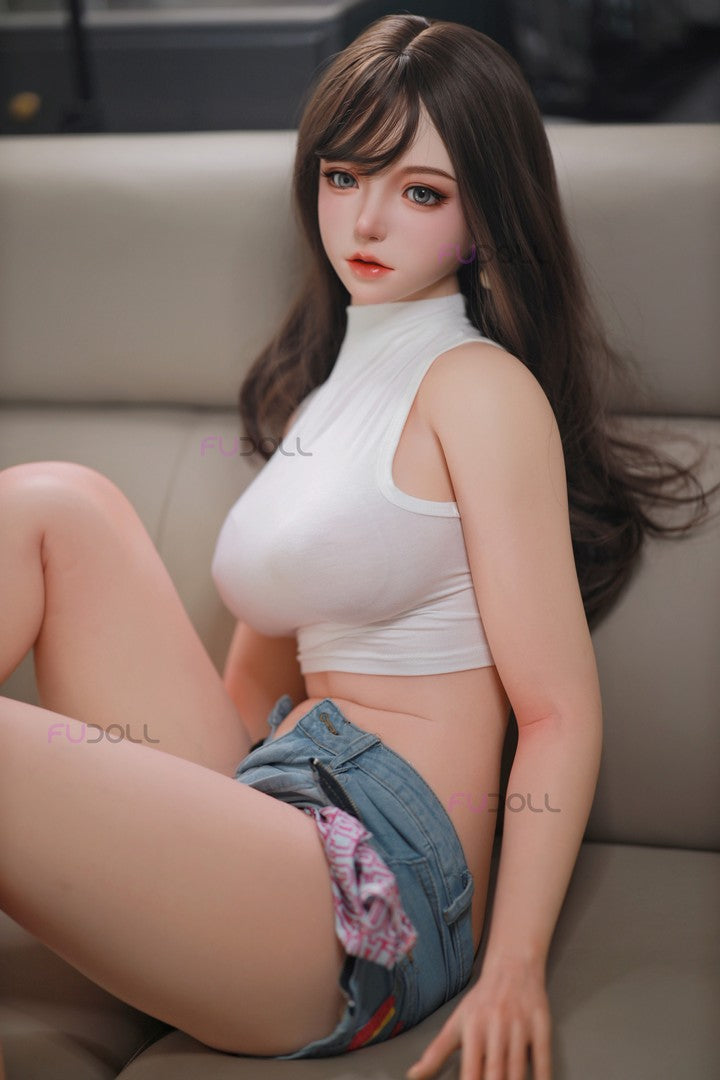 J002 ROS: 163cm D-Cup Realistic Silicone Sex Doll-FU Doll