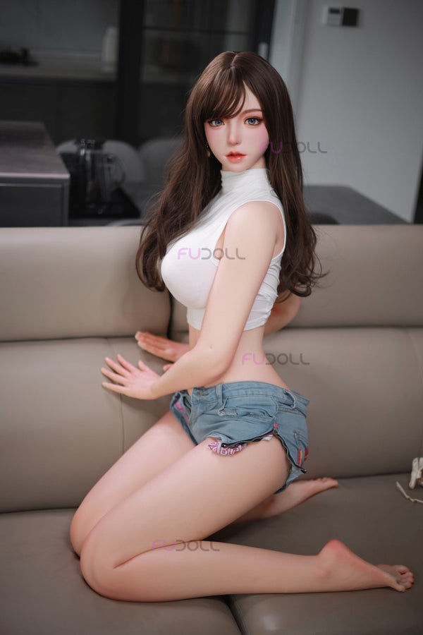 J002 ROS: 163cm D-Cup Realistic Silicone Sex Doll-FU Doll
