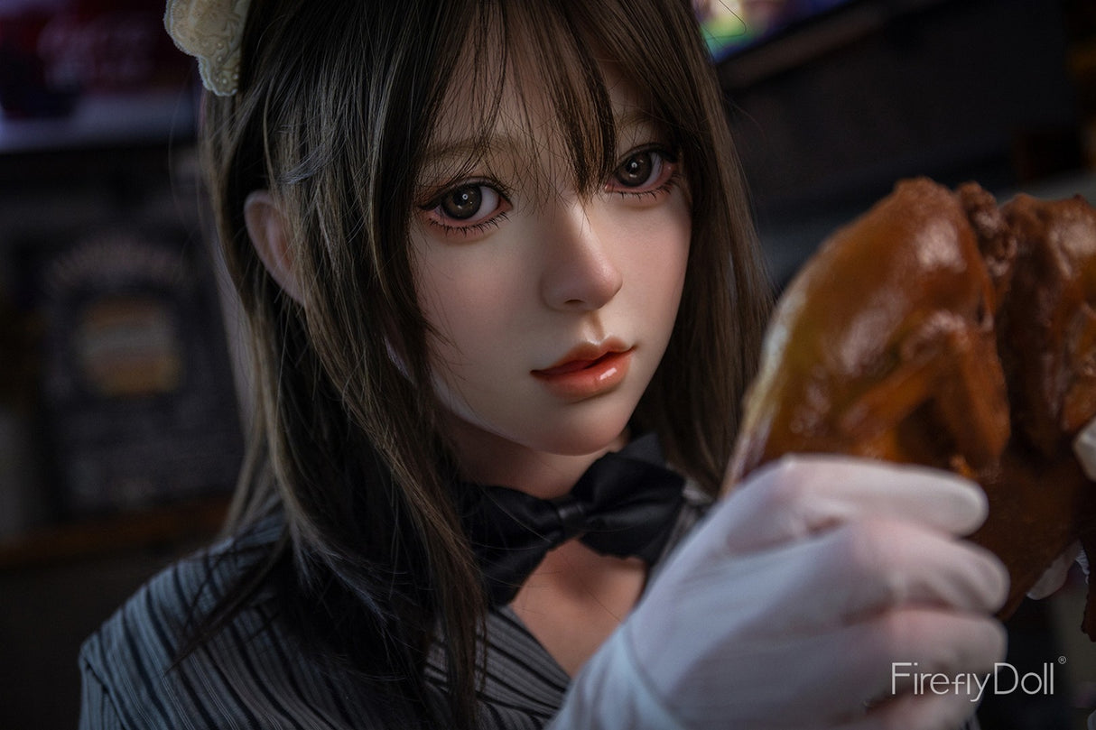 C001 Liuli: 159cm E-cup Hamburger Restaurant Silicone Sex Doll
