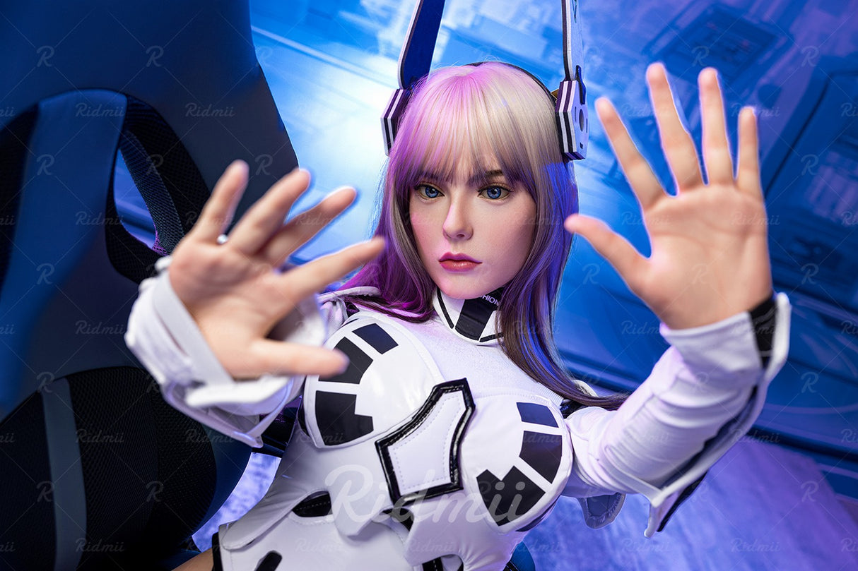 Ridmii Doll Tenar: 163cm Realistic Silicone Head TPE Body AI Intelligent Voice Companionship Robot Sex Doll