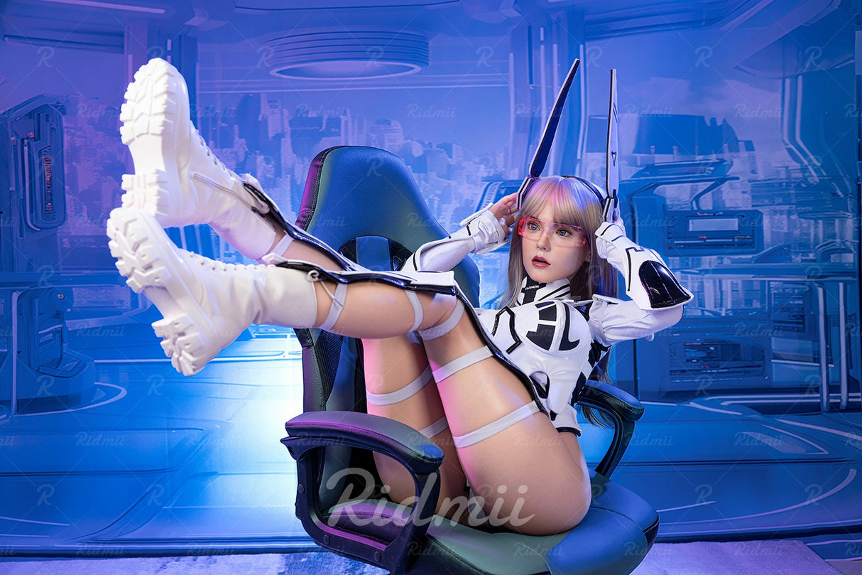 Ridmii Doll Tenar: 163cm Realistic Silicone Head TPE Body AI Intelligent Voice Companionship Robot Sex Doll