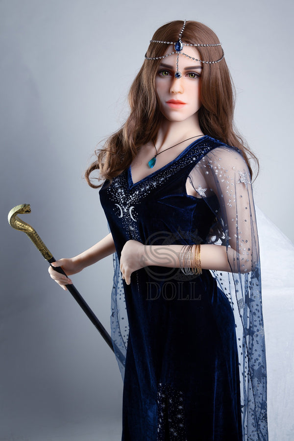Flora: SEDOLL 163cm E-Cup Poupée sexuelle TPE réaliste | Disponible avec fonction de masturbation orale et rotation de la taille