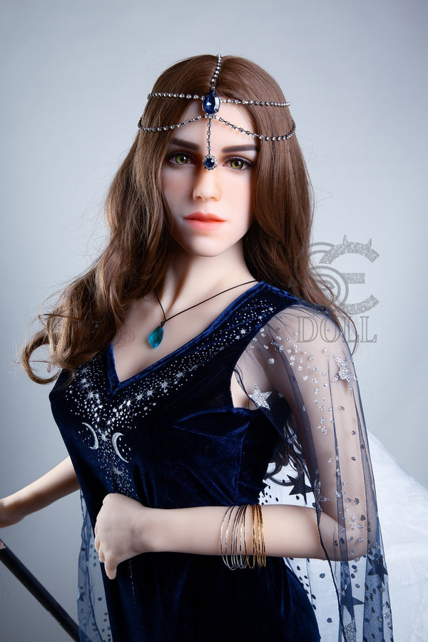 Flora: SEDOLL 163cm E-Cup Poupée sexuelle TPE réaliste | Disponible avec fonction de masturbation orale et rotation de la taille