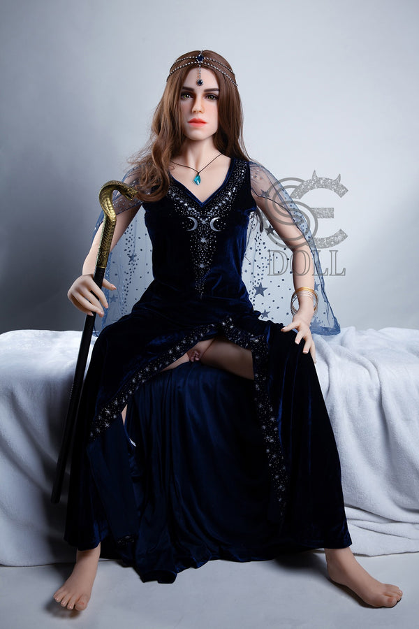 Flora: SEDOLL 163cm E-Cup Poupée sexuelle TPE réaliste | Disponible avec fonction de masturbation orale et rotation de la taille