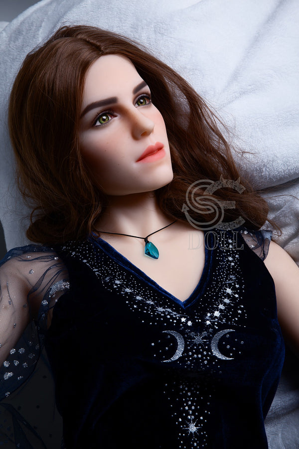 Flora: SEDOLL 163cm E-Cup Poupée sexuelle TPE réaliste | Disponible avec fonction de masturbation orale et rotation de la taille