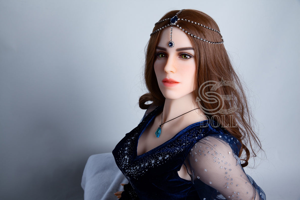 Flora: SEDOLL 163cm E-Cup Poupée sexuelle TPE réaliste | Disponible avec fonction de masturbation orale et rotation de la taille