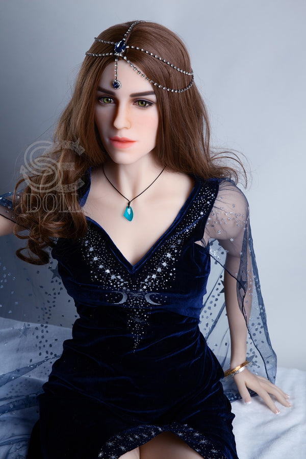 Flora: SEDOLL 163cm E-Cup Poupée sexuelle TPE réaliste | Disponible avec fonction de masturbation orale et rotation de la taille