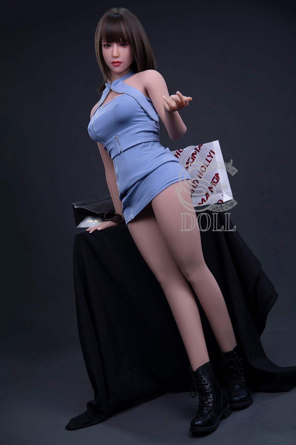 Mayu: Poupée sexuelle réaliste SEDOLL 163cm Bonnet E en TPE | Fonction fellation et robot sexuel rotatif disponible