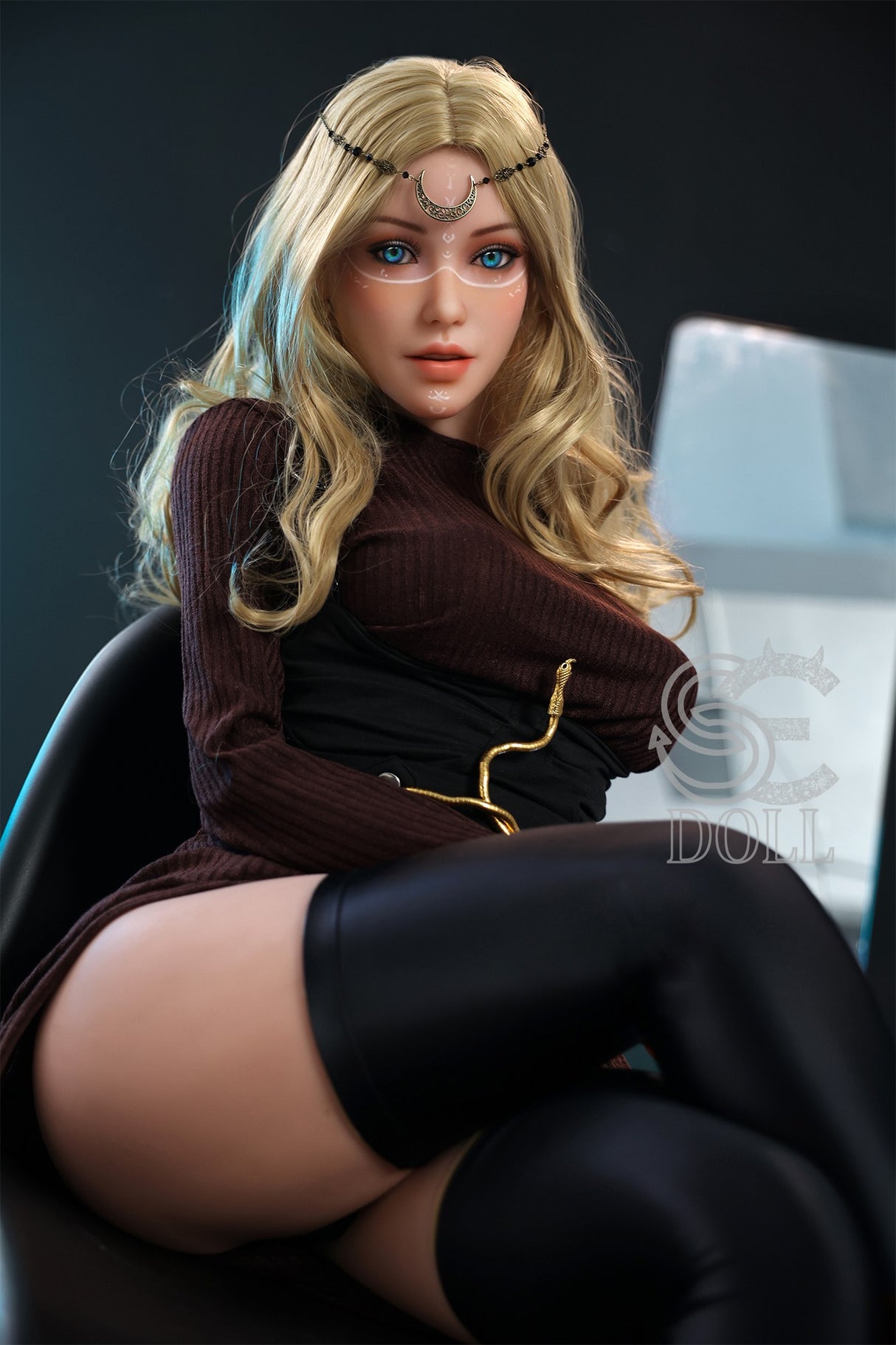 Vicky.B : Poupée Sexuelle Réaliste TPE SEDOLL 163cm Bonnet E | Robote Sexuelle pour Fellatio et Rotations de Taille Disponible
