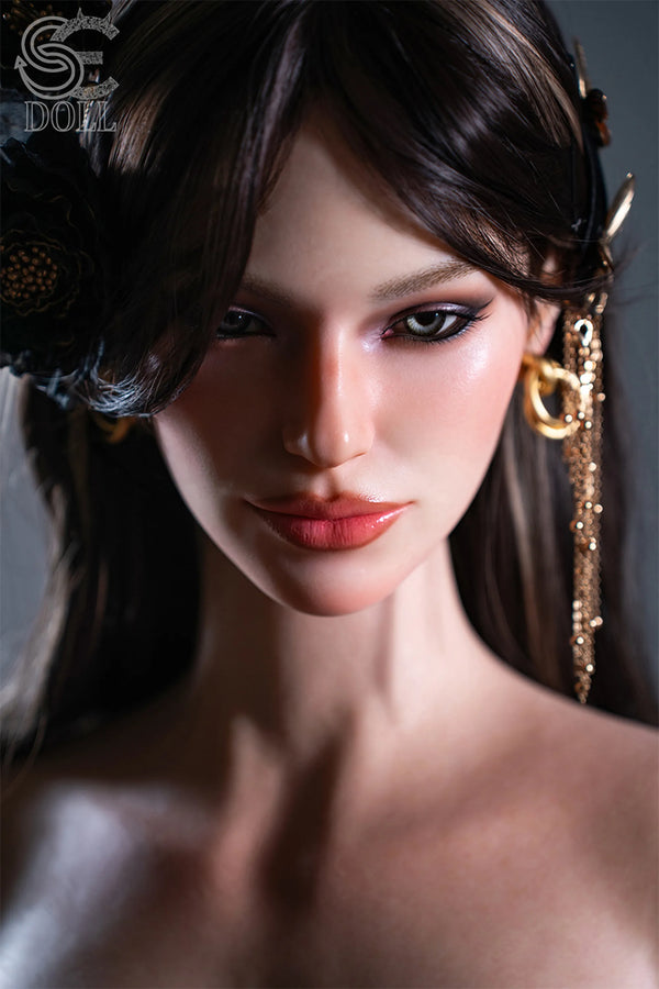Aria Knox.A: 111cm G-Cup Realistic Silicone Sex Doll Torso