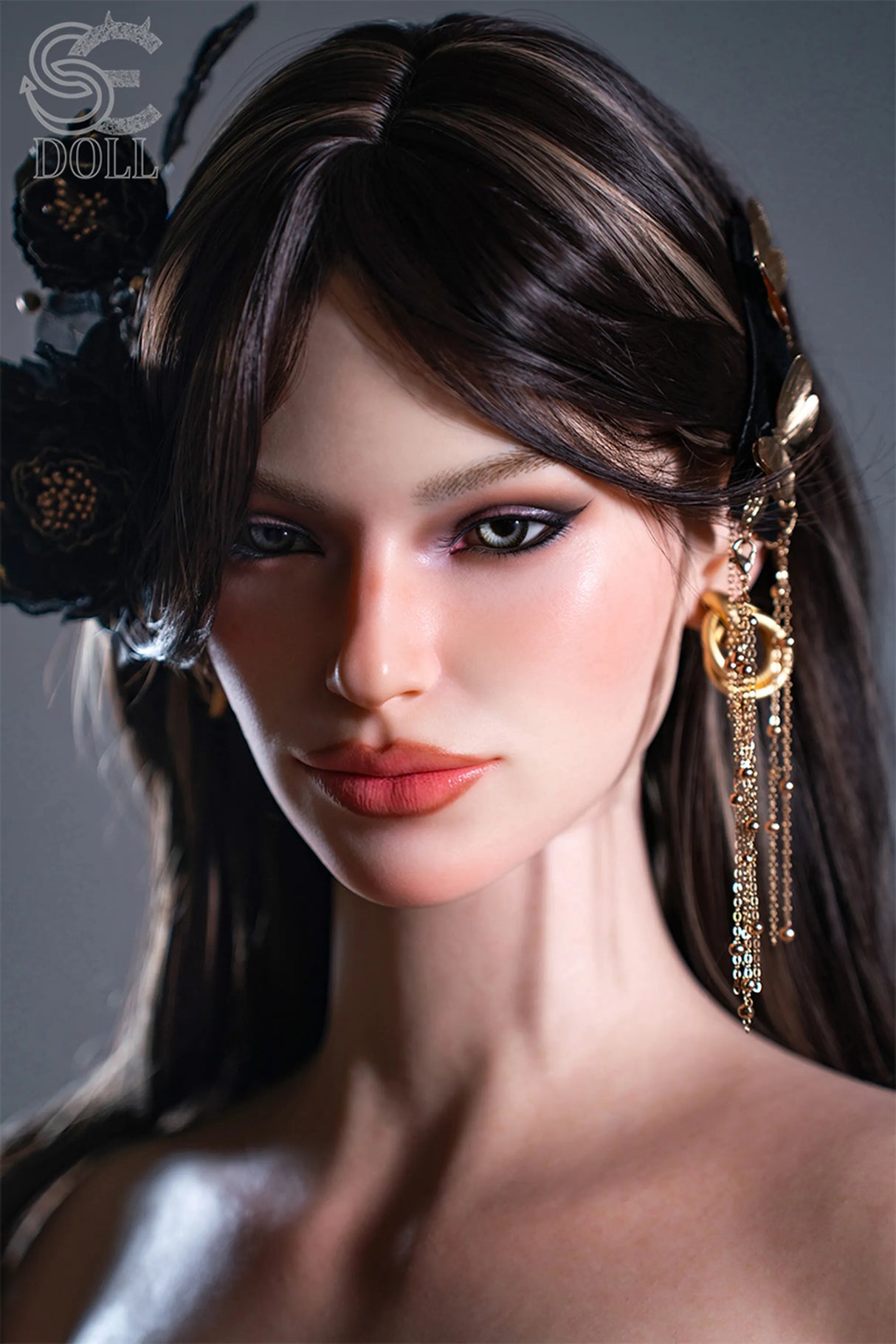Aria Knox.A: 111cm G-Cup Realistic Silicone Sex Doll Torso