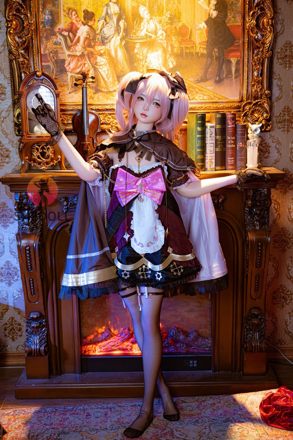 Sandy: 152cm A-Cup Cosplay Luxury Sex Doll-She Doll