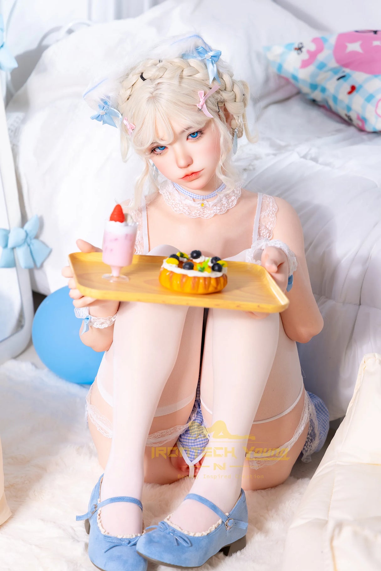 Zia: 154cm E-Cup Blue Fairy Cosplay Sex Doll | Young Series