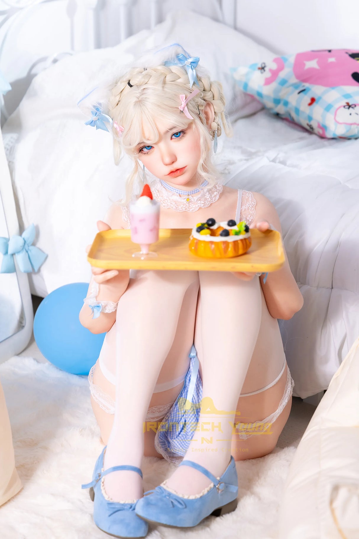 Zia: 154cm E-Cup Blue Fairy Cosplay Sex Doll | Young Series