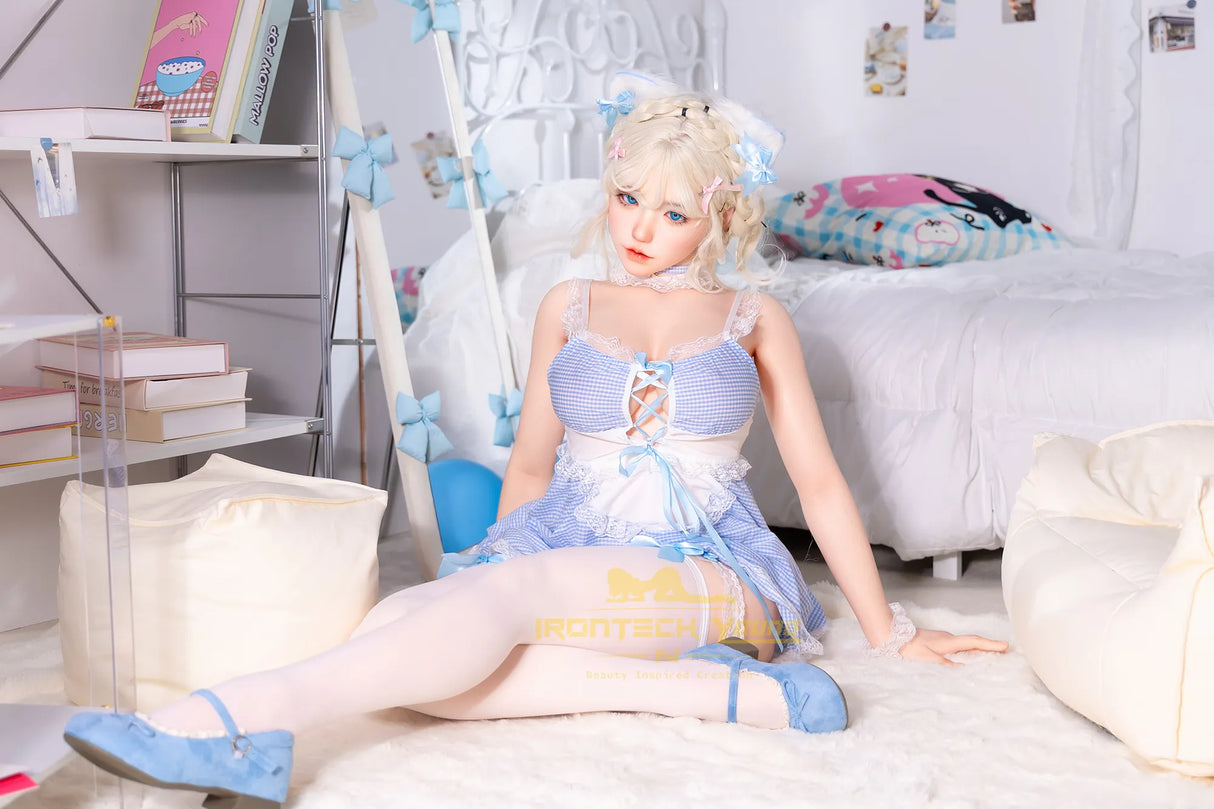 Zia: 154cm E-Cup Blue Fairy Cosplay Sex Doll | Young Series