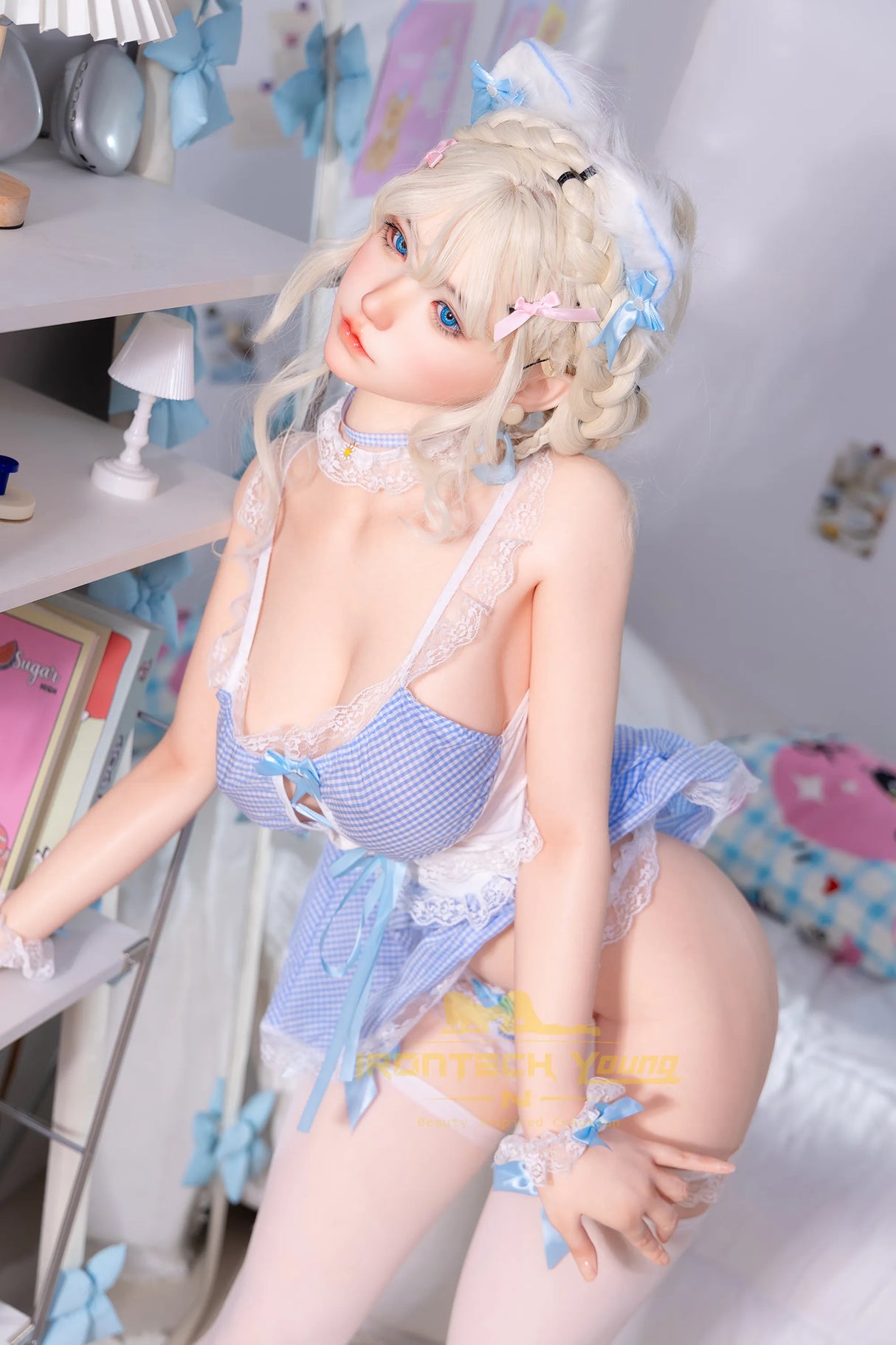 Zia: 154cm E-Cup Blue Fairy Cosplay Sex Doll | Young Series