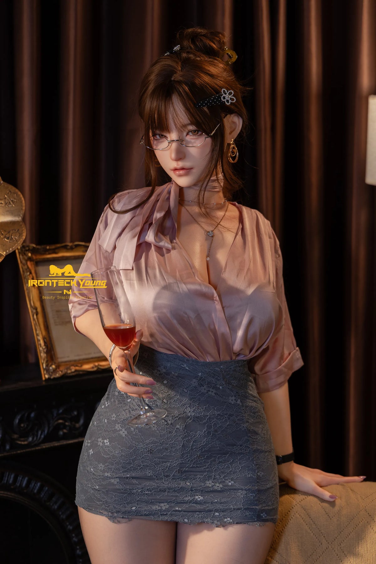 N03 Sia: 165cm F-Cup Graceful Secretary Premium Sex Doll | Young Series