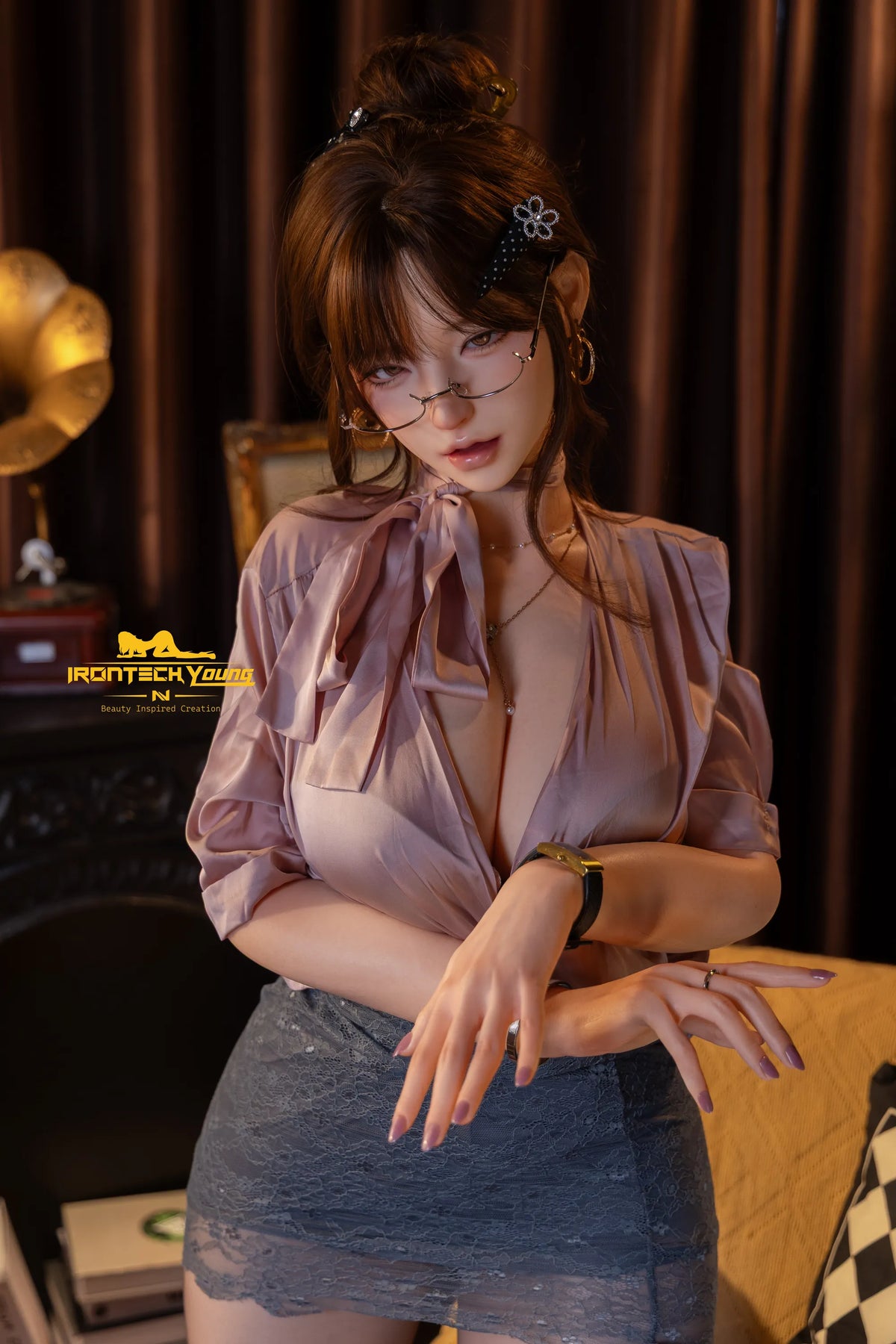 N03 Sia: 165cm F-Cup Graceful Secretary Premium Sex Doll | Young Series