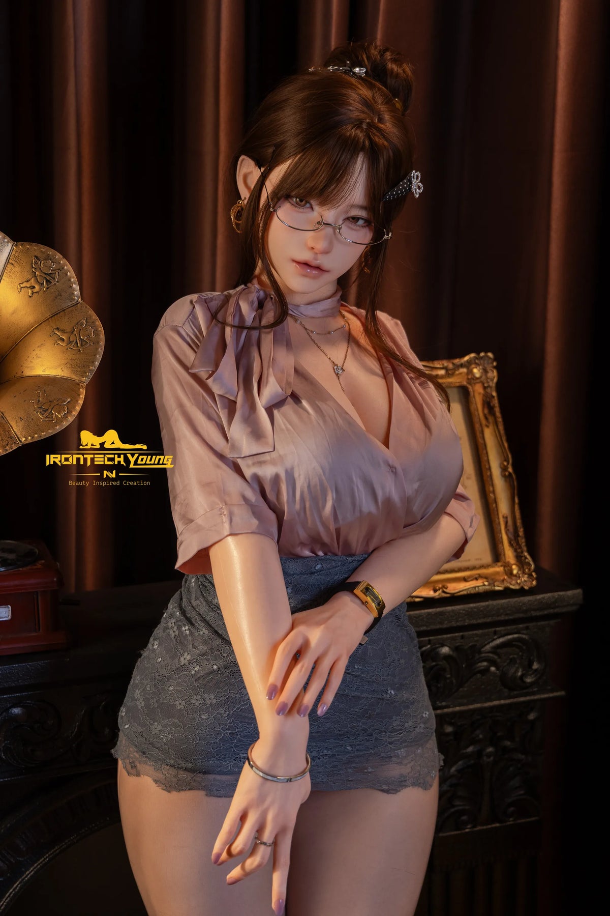 N03 Sia: 165cm F-Cup Graceful Secretary Premium Sex Doll | Young Series