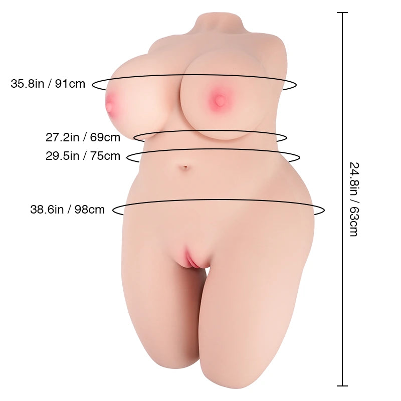 Ginny Fair: Tantaly Sex Doll Torso (Lieferung in 5–7 Tagen)