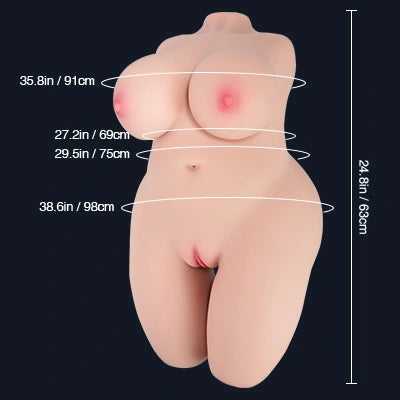 Ginny Fair: Tantaly Sex Doll Torso (Lieferung in 5–7 Tagen)