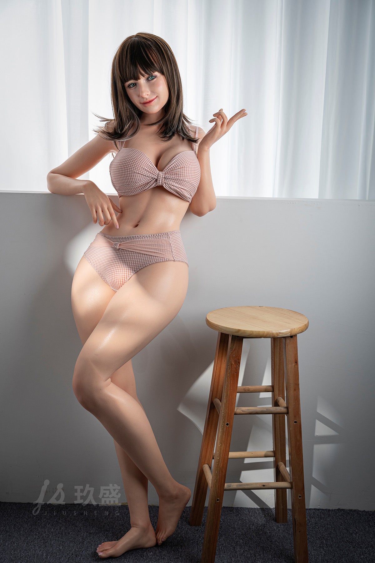 Sienna: 152cm Realistic Silicone Jiusheng Sex Doll