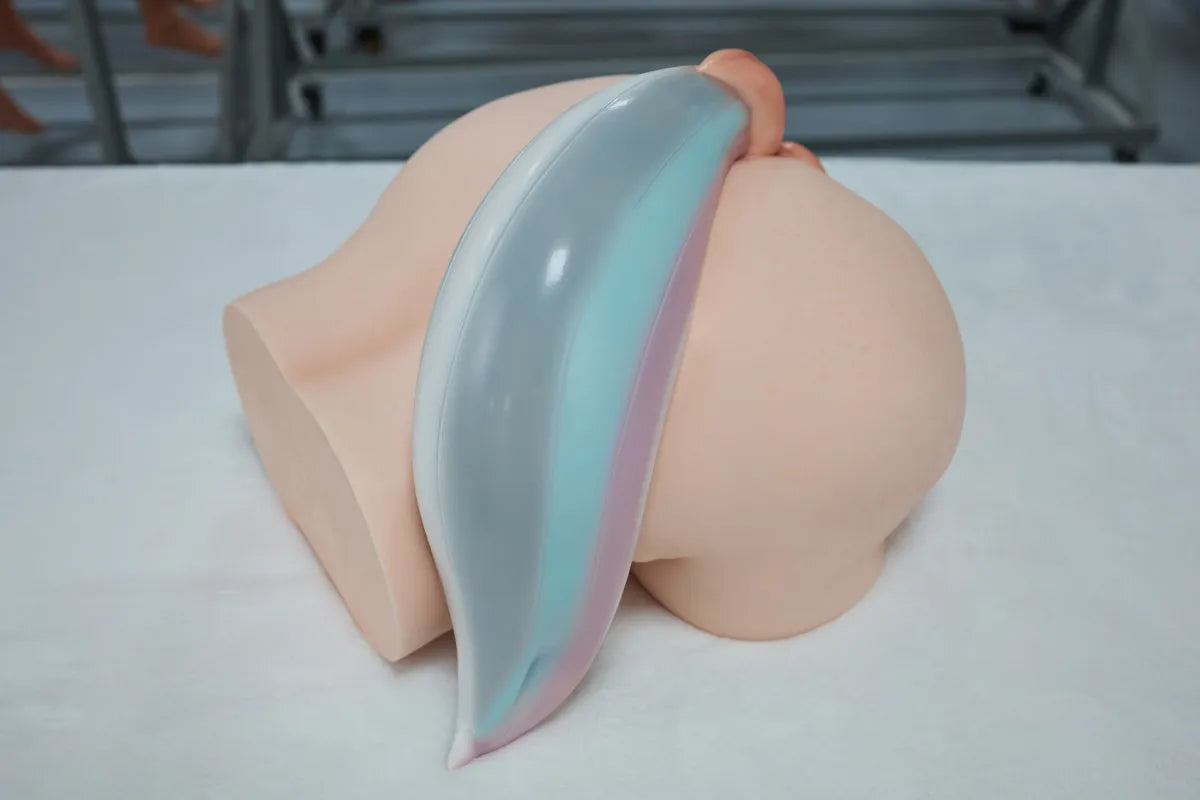 Voluptuous Horse Tail Silicone Butt Torso-PA-Razor-CLM Pro Series