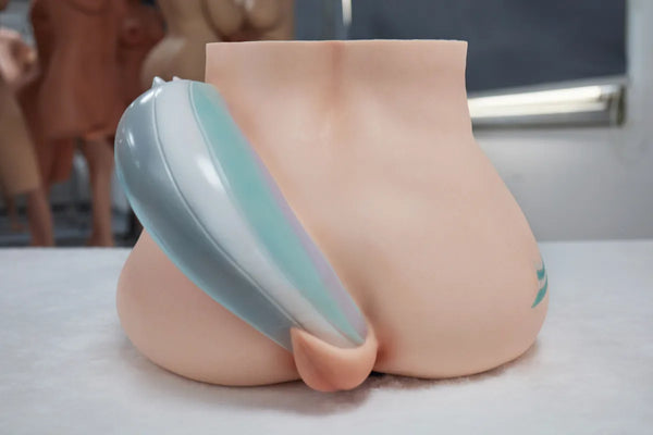 Voluptuous Horse Tail Silicone Butt Torso-PA-Razor-CLM Pro Series