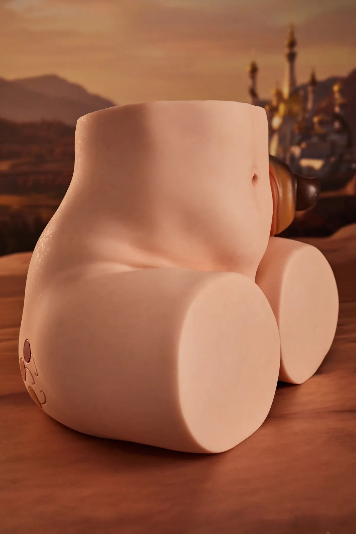 Playful Horse Tail Silicone Butt Torso-PA-Peppy-CLM Pro Series