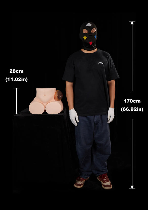 Playful Horse Tail Silicone Butt Torso-PA-Peppy-CLM Pro Series