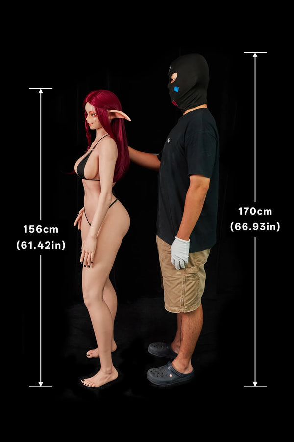 Bina: 156cm F-Cup Silicone Sex Doll-Ultra Light Weight Design