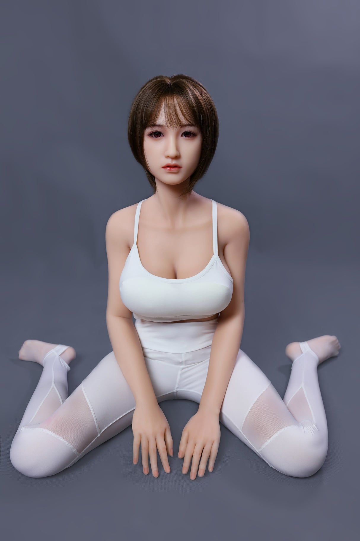 Satomi: 158cm D-Cup Realistic Silicone Sex Doll-SANHUI Doll