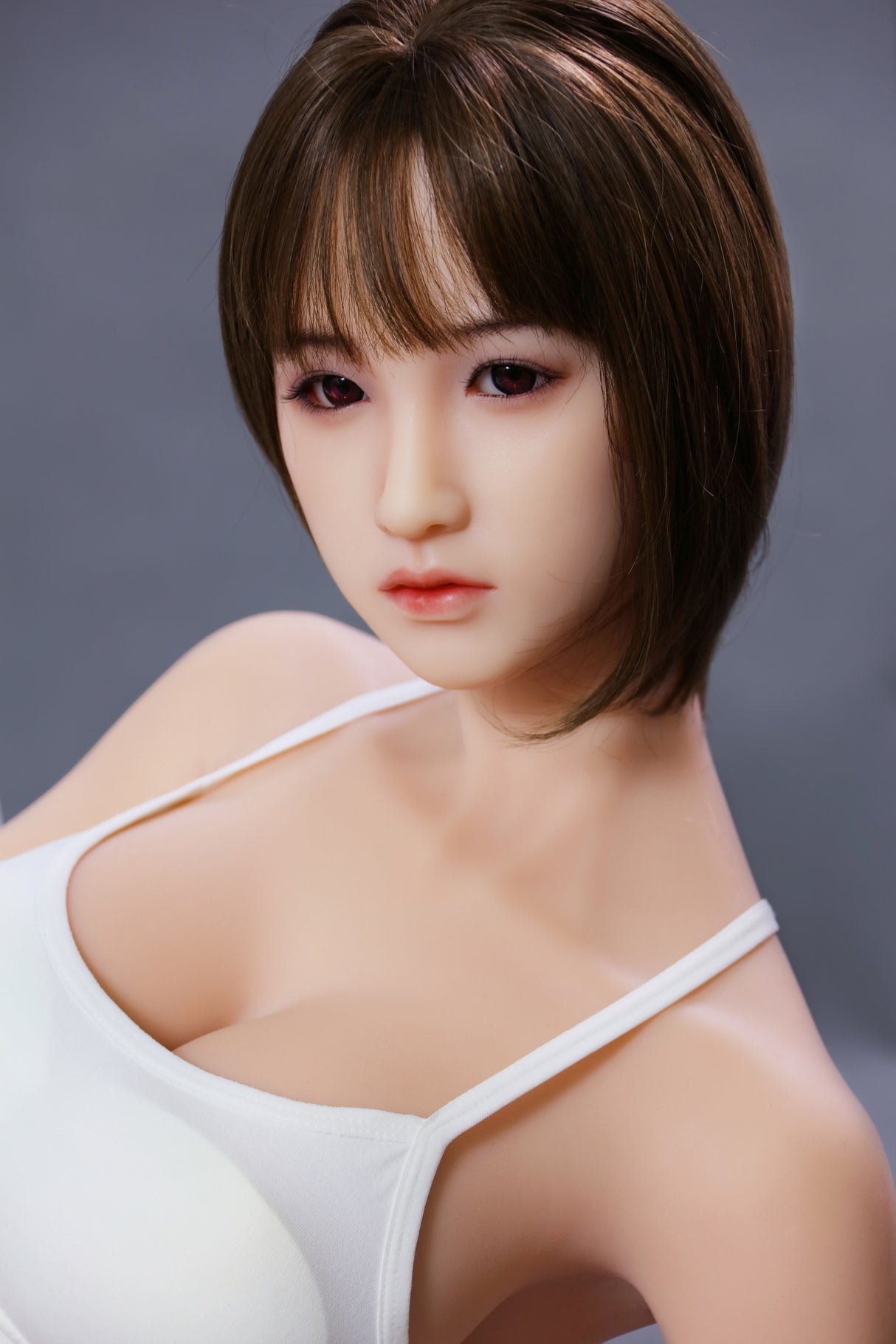 Satomi: 158cm D-Cup Realistic Silicone Sex Doll-SANHUI Doll
