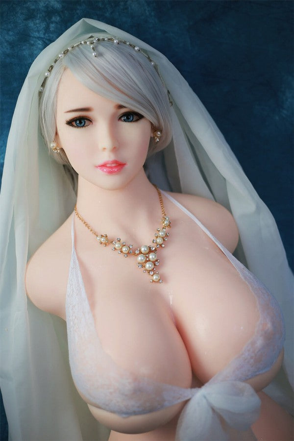 Kerry: JYDoll 100cm E-Cup Realistischer Silikon-Sexdoll-Torso