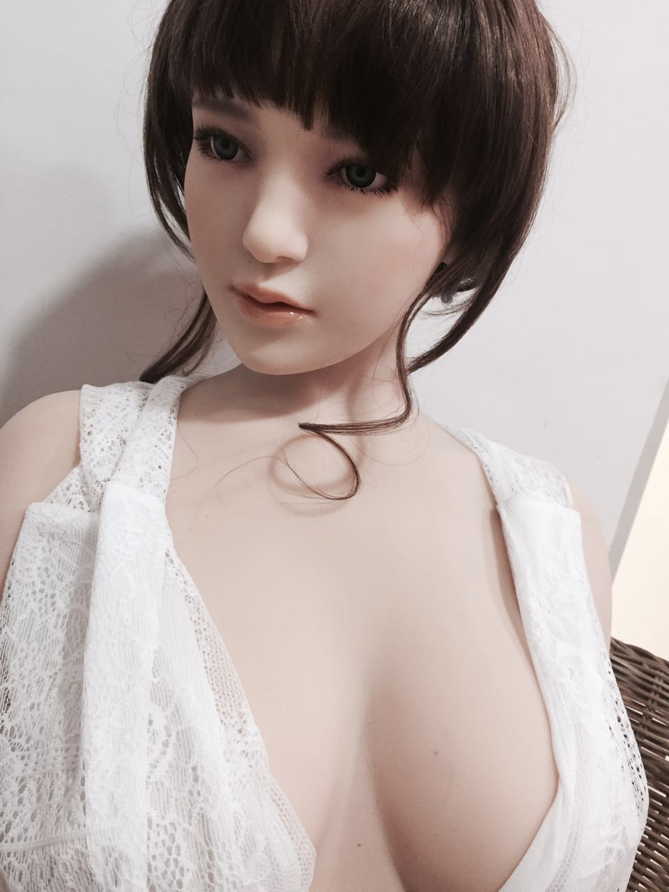 Azami: 158cm D-Cup Real TPE Body Sex Doll-QITA Doll