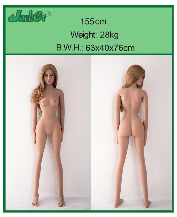 May: 155cm A-Cup Life-Size TPE Sex Doll-Jarliet