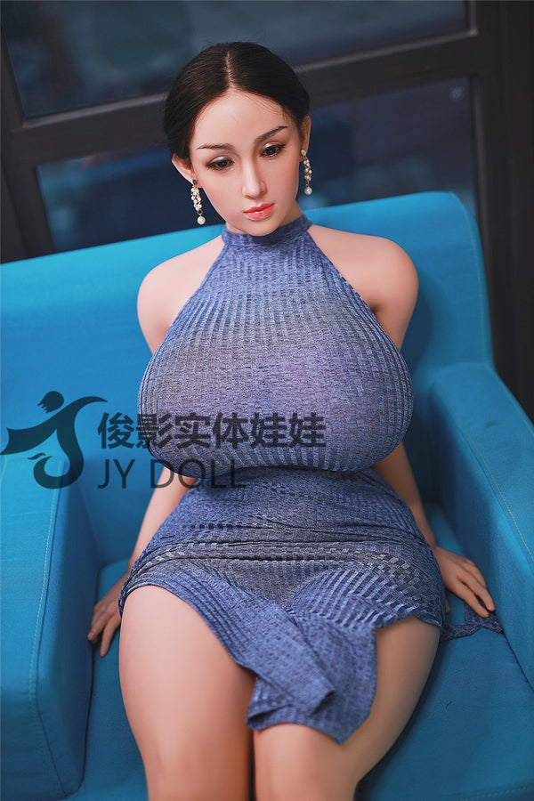 Laura: JYDoll 159cm F-Cup Realistic Silicone Head TPE Body Sex Doll