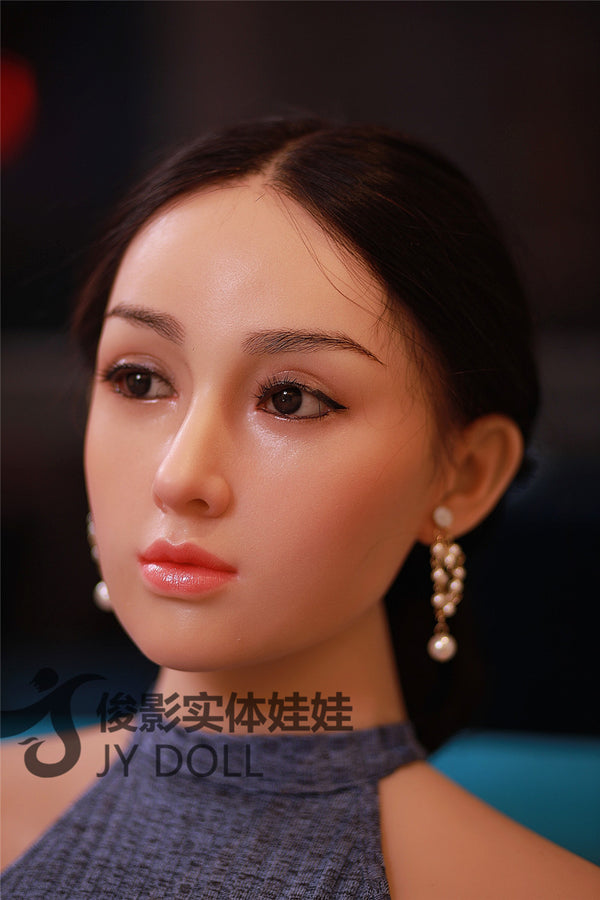 Laura: JYDoll 159cm F-Cup Realistic Silicone Head TPE Body Sex Doll