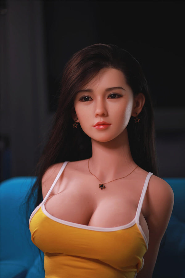 Winnie: JYDoll 161cm D-Cup Realistic Silicone Head TPE Body Sex Doll