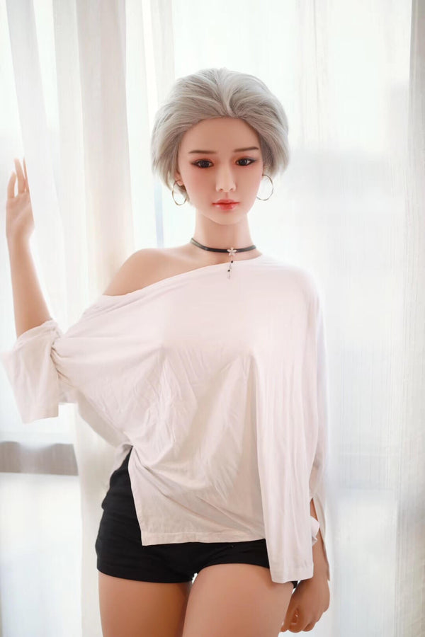 Nicole: JYDoll 163cm D-Cup Realistic Silicone Head TPE Body Sex Doll