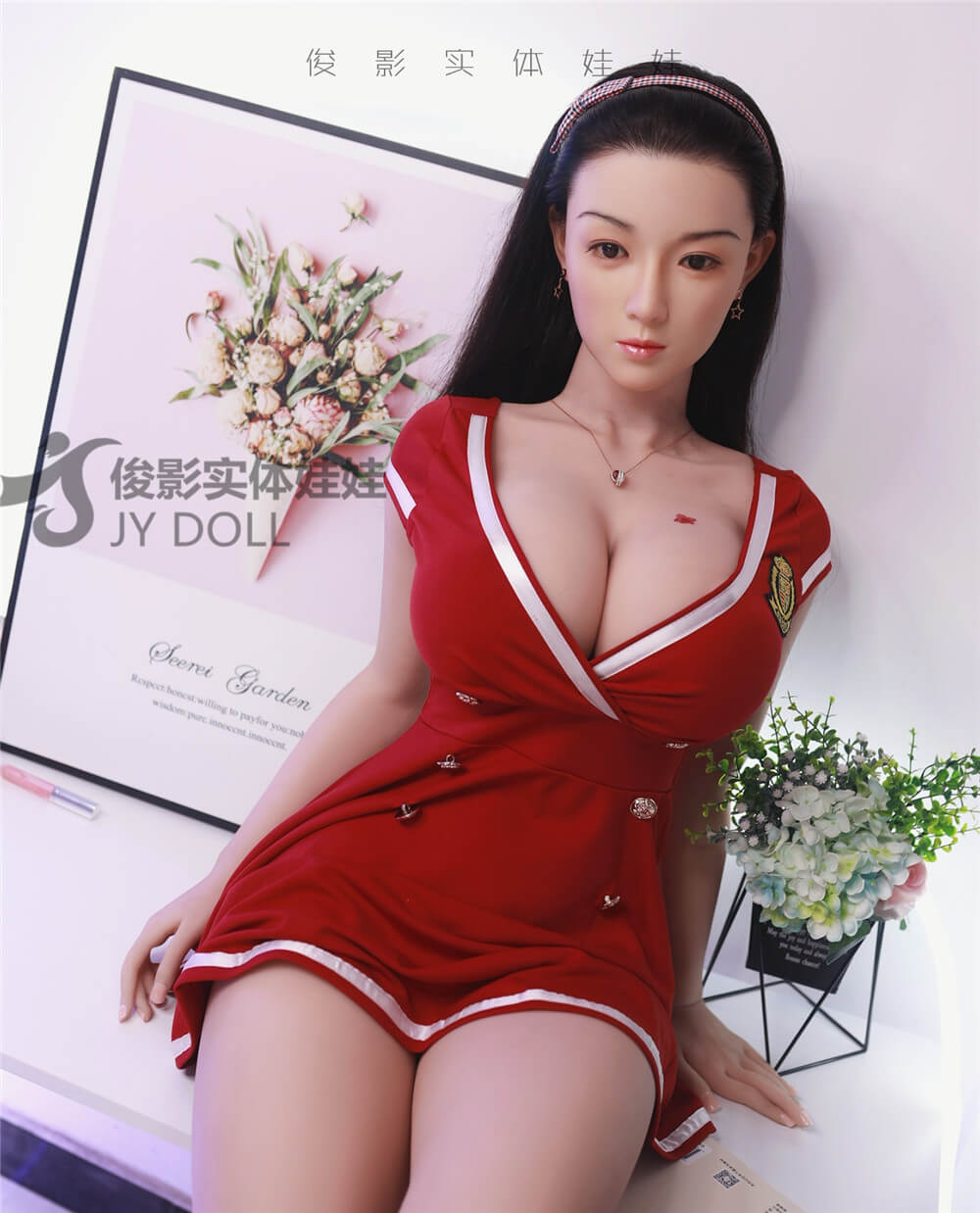 Ron: JYDoll 164cm D-Cup Realistic Silicone Head TPE Body Sex Doll
