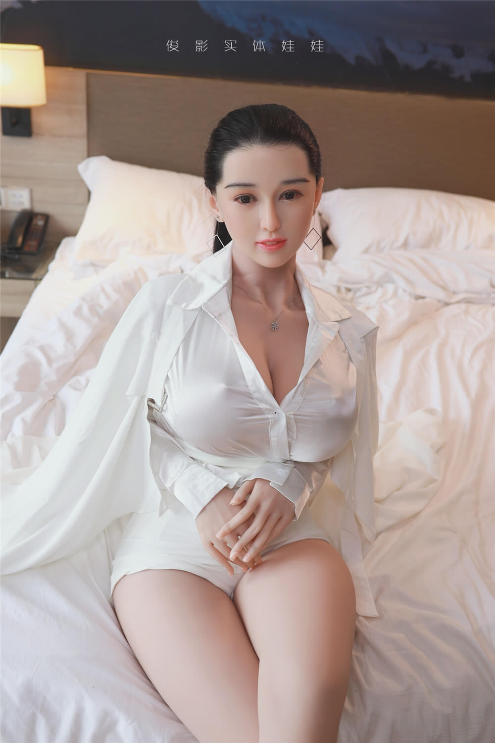 Alysa: JYDoll 164cm D-Cup Realistic Silicone Head TPE Body Sex Doll