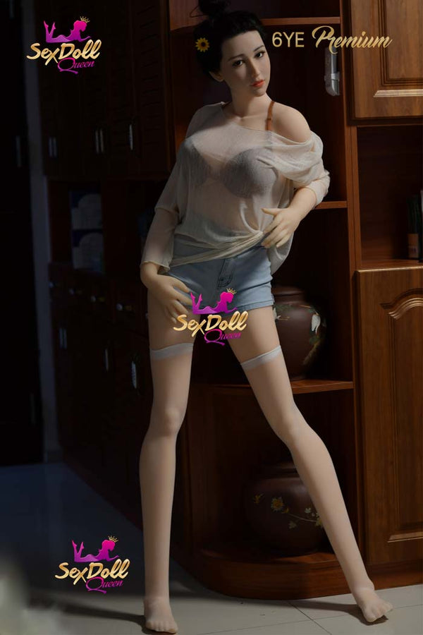 Ashly: 165cm Full Size TPE Sex Doll-6YE Premium