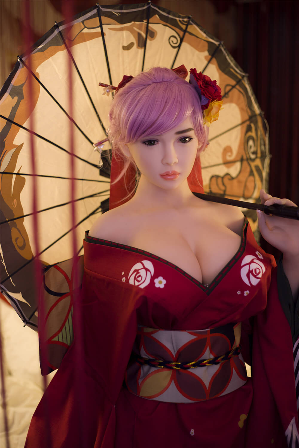 Tristan: Poupée sexuelle JYDoll 170cm, taille D, en TPE