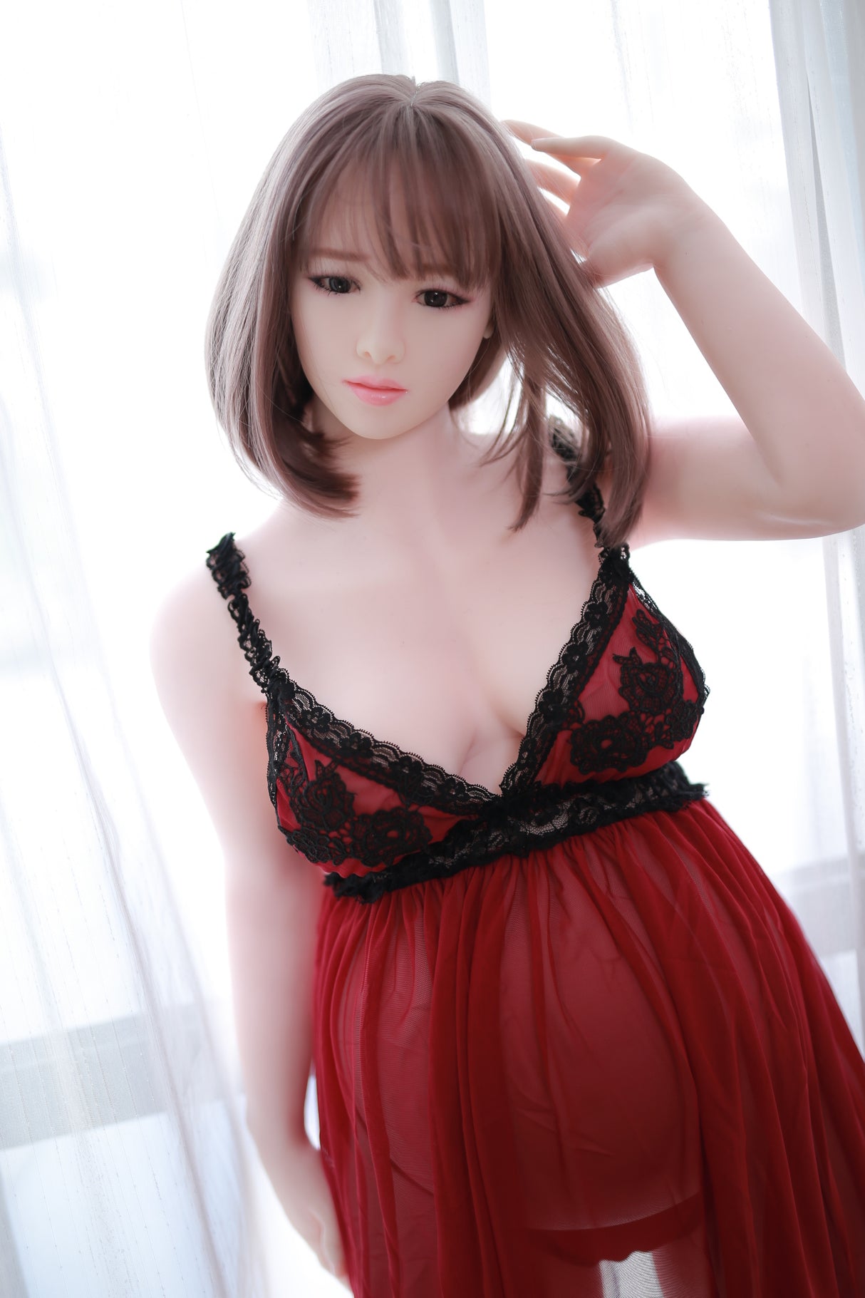Yaxi: JYDoll 160cm C-Cup Real TPE Schwanger Sex Doll