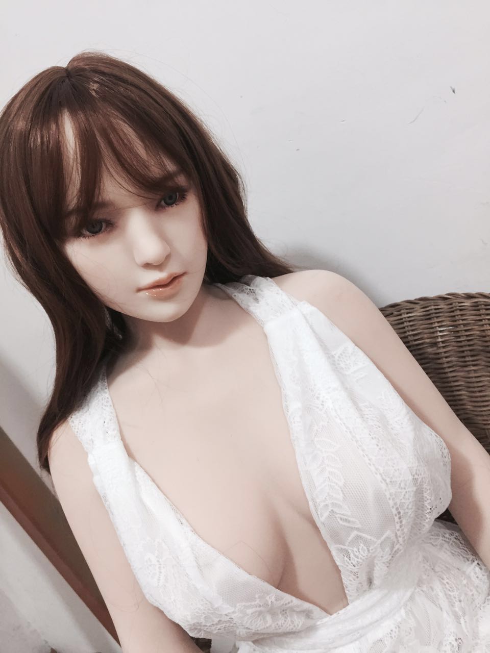 Azami: 158cm D-Cup Real TPE Body Sex Doll-QITA Doll