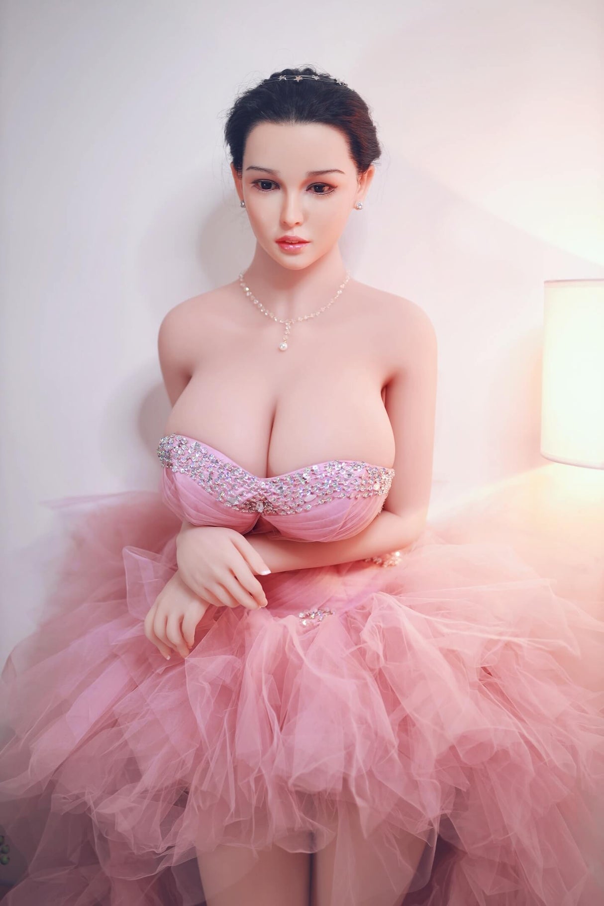 NanQi: JYDoll 157cm D-Cup Realistic Silicone Head TPE Body Sex Doll