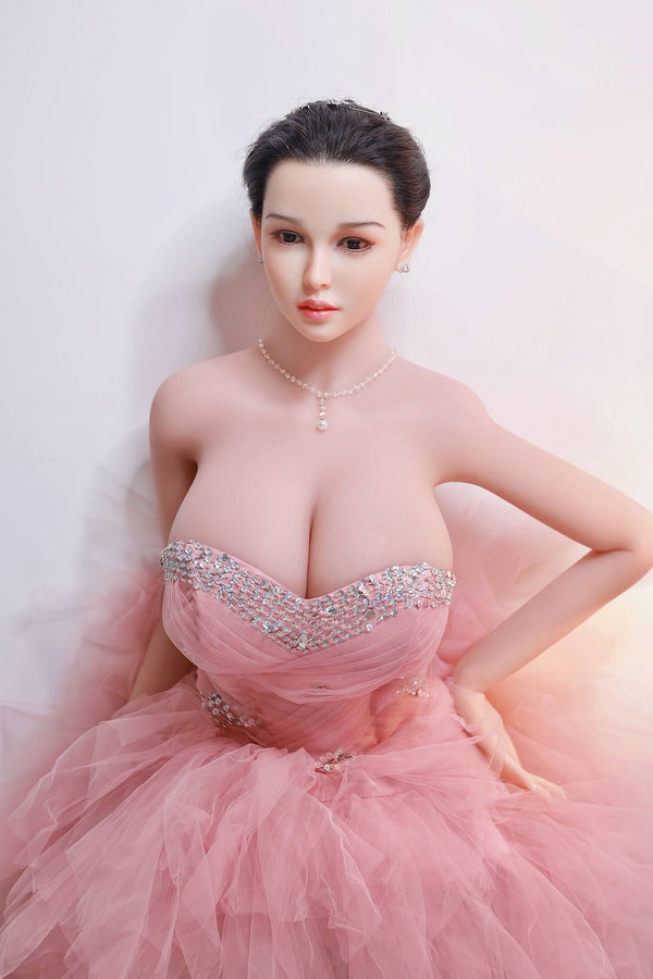 NanQi: JYDoll 157cm D-Cup Realistic Silicone Head TPE Body Sex Doll